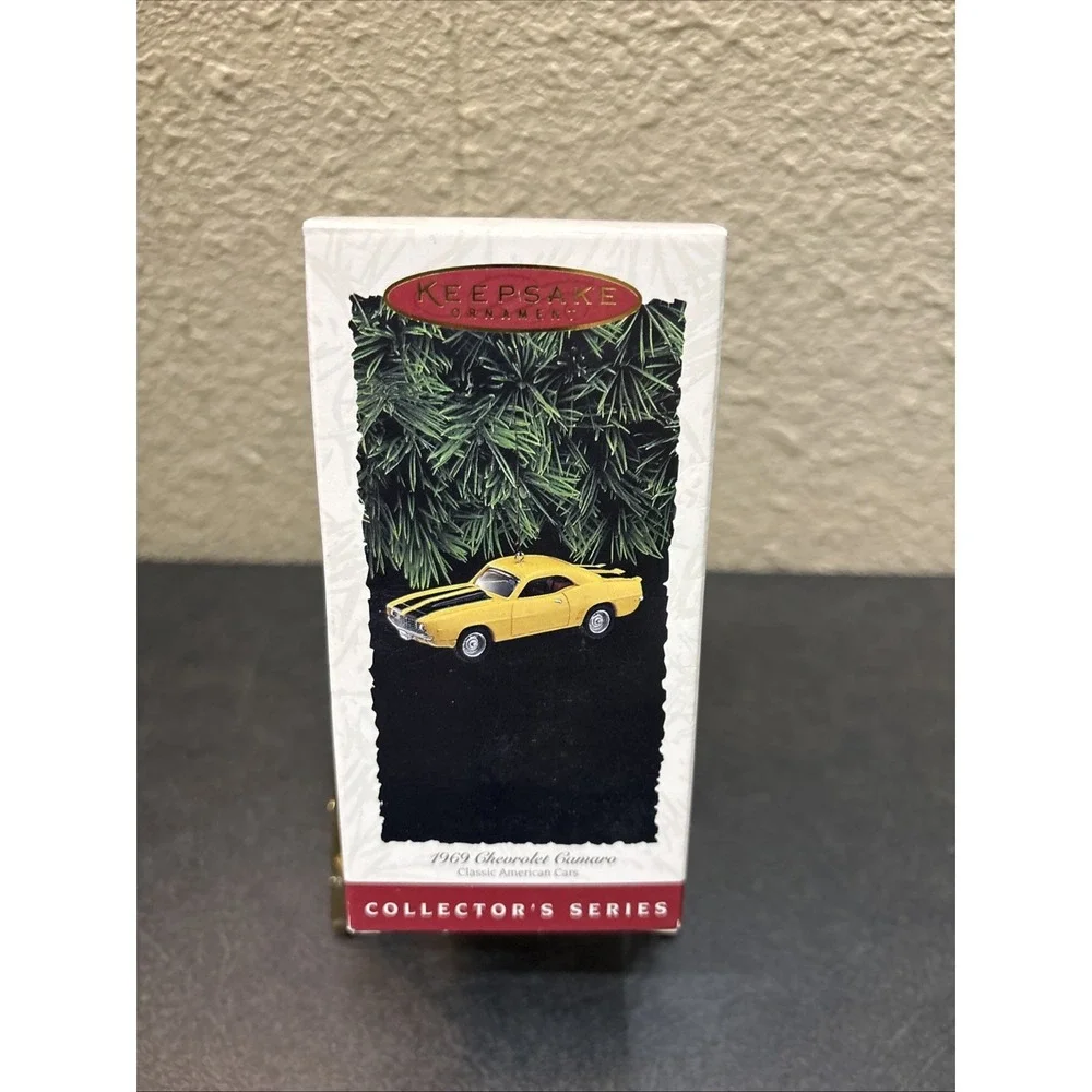 1969 Chevrolet Camaro Hallmark Keepsake Ornament Collector's Series #5 NIB - Picture 1 of 2